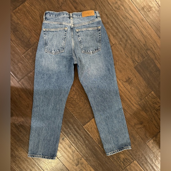 Topshop Editor Jeans - Mid Blue - Picture 5 of 7